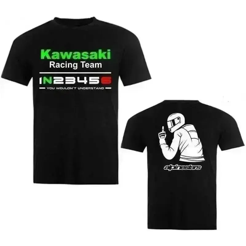 T-shirt motard KAWASAKI Racing Team - Le Pratique du Motard