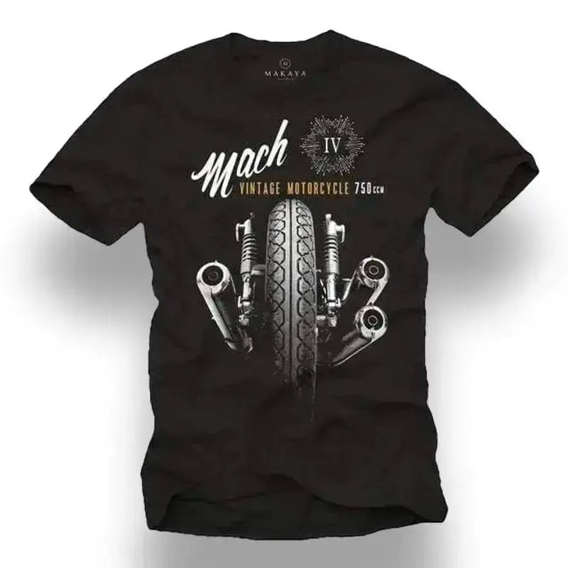 T-Shirt moto Café RACER - Le Pratique du Motard