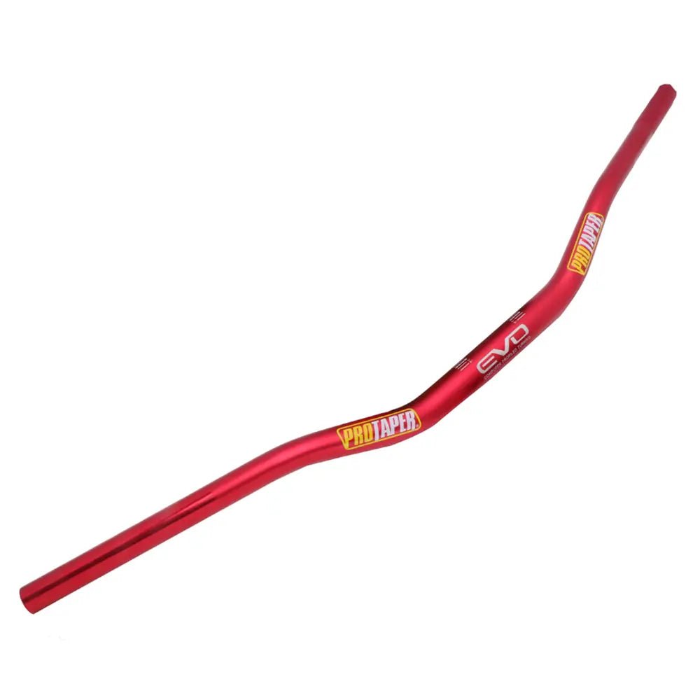 Guidon moto 28mm PROTAPER -Rouge - LE PRATIQUE DU MOTARD