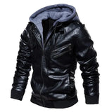 Veste cuir biker a capuche - Le Pratique du Motard