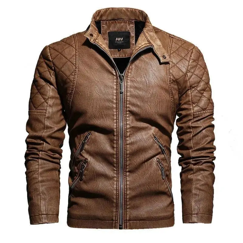 Veste cuir biker vintage - Le Pratique du Motard