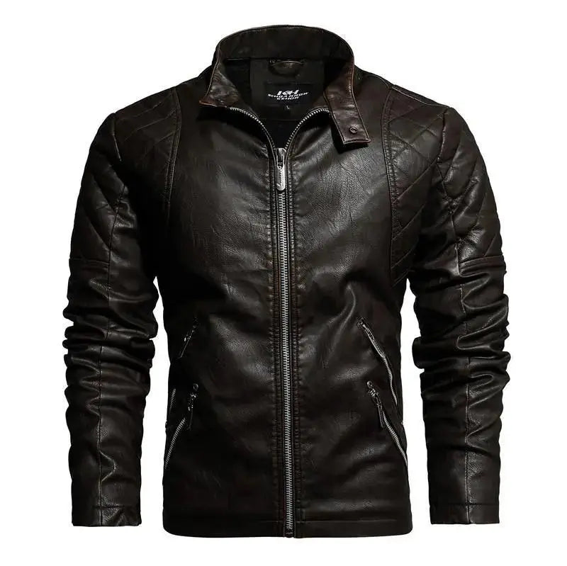 Veste cuir biker vintage - Le Pratique du Motard