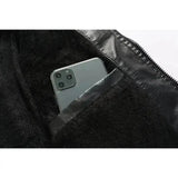 Veste cuir biker vintage - Speed RACE Bleu - Le Pratique du Motard